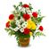 My dear friend. A lovely and gentle basket arrangement of chrysanthemums and carnations accentuateded with limonium and greens is a wonderful &#39;&#39;just because&#39;&#39; present.. Sochi
