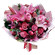 Starry Eyed. Nothing can be comparable to this exotic bouquet of roses, tulips and lilies in pink colors. So let it brighten the day of your loved ones! . Sochi