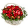 gift basket with strawberry. Sochi