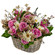floral arrangement in a basket. Sochi