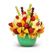 Fruit fountain. Delicious edible fruit arrangement of oranges, apples, grapes, pineapple and strawberries!. Sochi