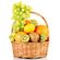 &#39;Summer&#39; Fruit Basket. Basket of fresh fruit.. Sochi
